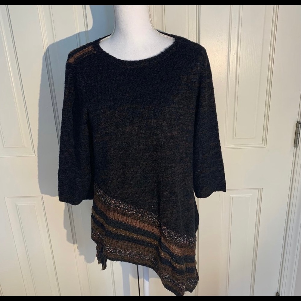 Chico's Shades of Fall Brown Sweater